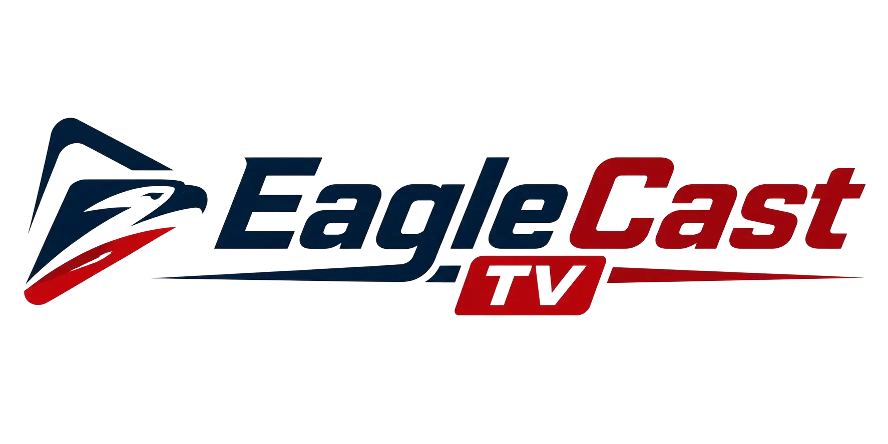EagleCast TV Streaming Platform Official Brand Logo